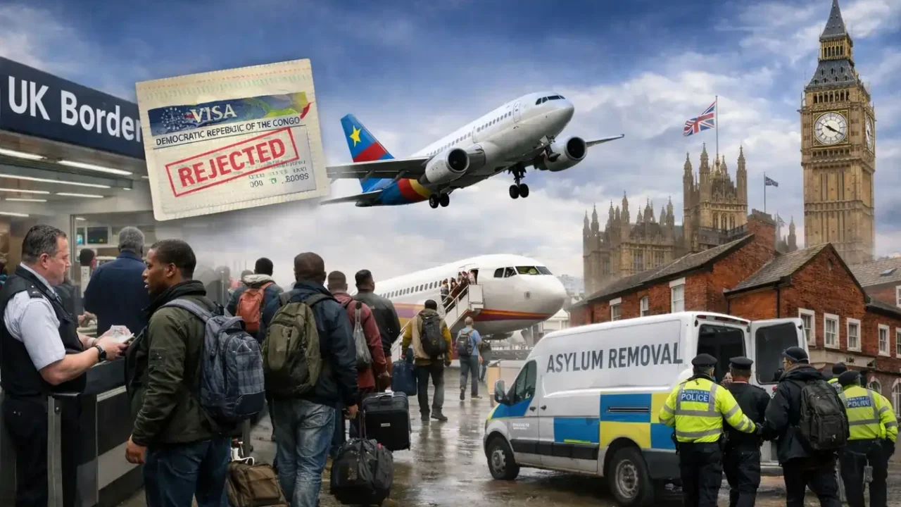 UK Tightens Visas on DR Congo: How Migrant Returns Are Reshaping Britain’s Asylum Policy