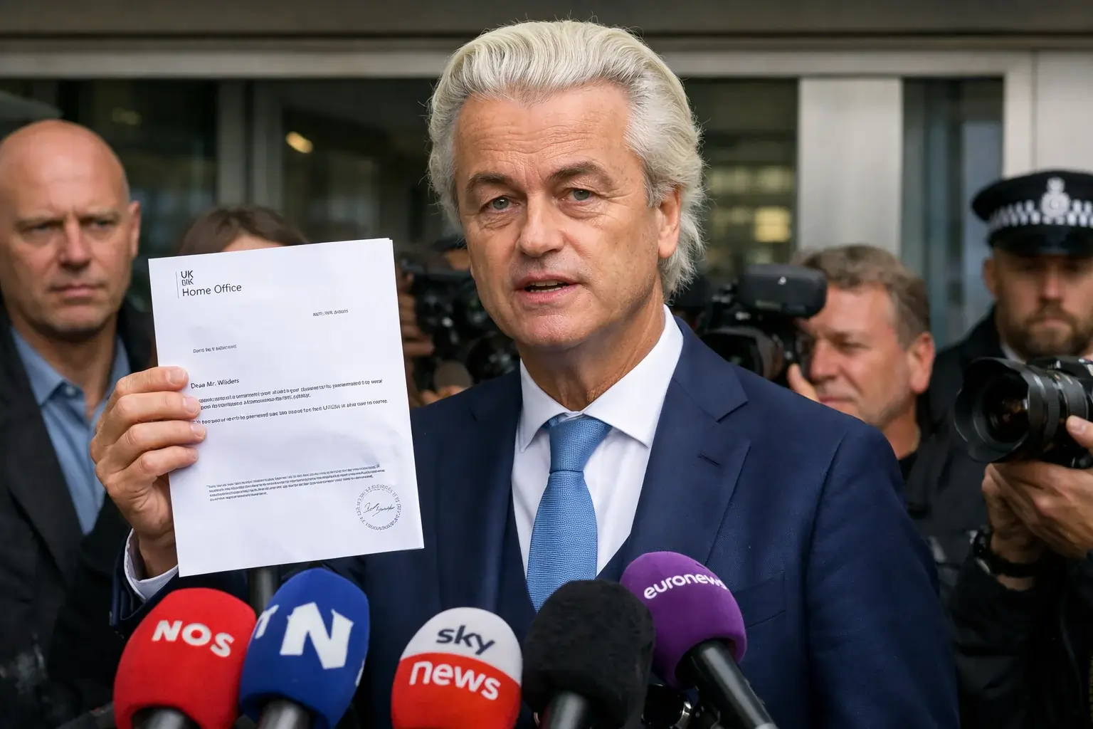 UK revokes ETA of Dutch far-right activist in high-profile test of new travel authorisation
