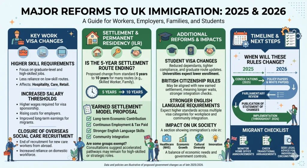 UK Immigration Changes in 2025 and 2026 What Has Changed and What to Expect