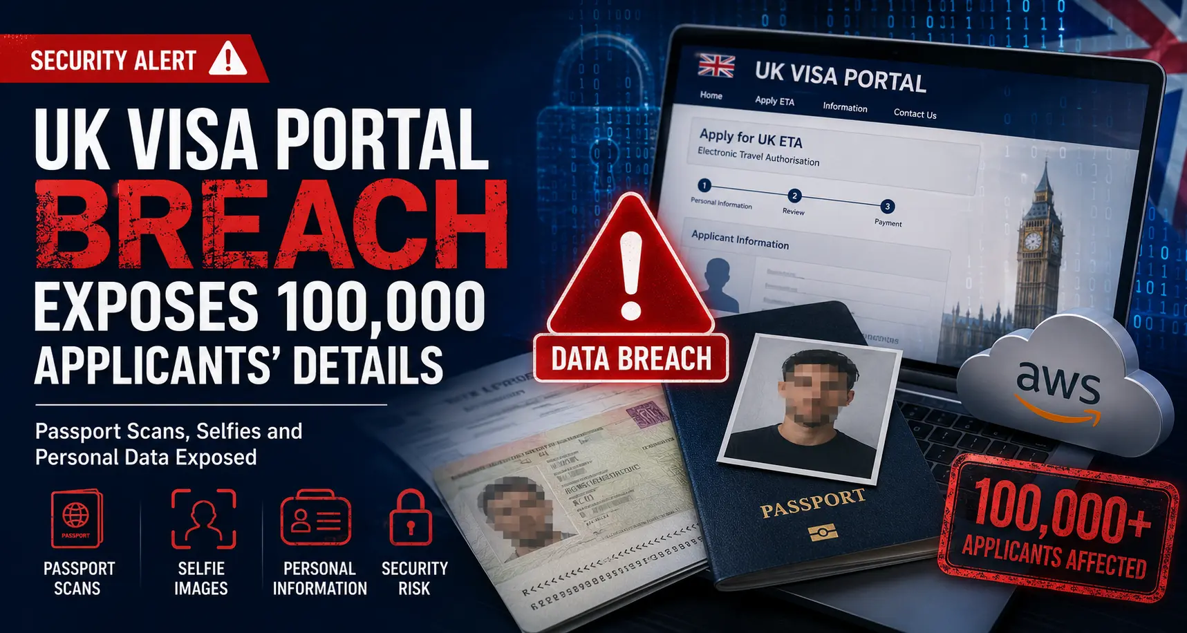 UK Visa Portal Breach Exposes 100,000 Applicants’ Details What Happened, Who Is Affected, and What Travelers Need to Know
