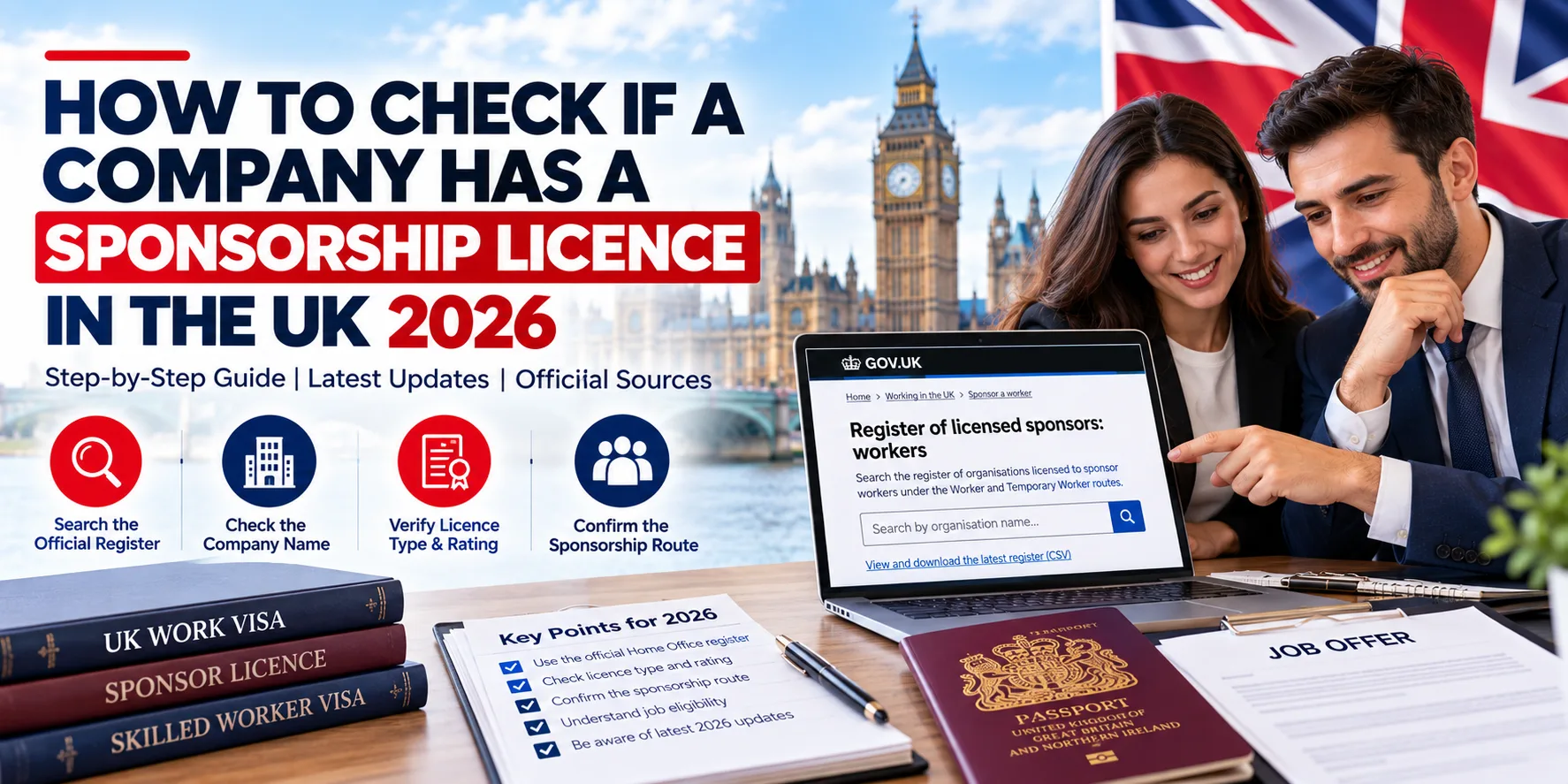 How to Check If a Company Has a Sponsorship Licence in the UK: 2026 Latest Guide 1 % AYJ Solicitors How to Check If a Company Has a Sponsorship Licence in the UK 2026 Latest Guide