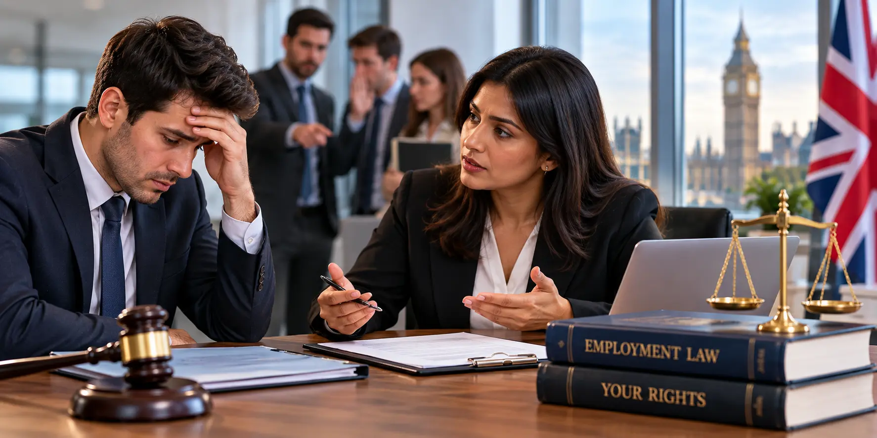 Lawyer for False Accusations at Work in UK Your Legal Rights, Options and What to Do