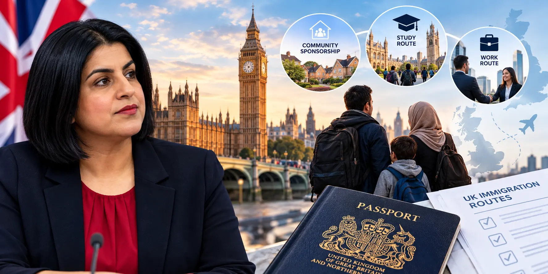 Shabana Mahmood Refugee Sponsorship Scheme and UK Immigration Routes 2026