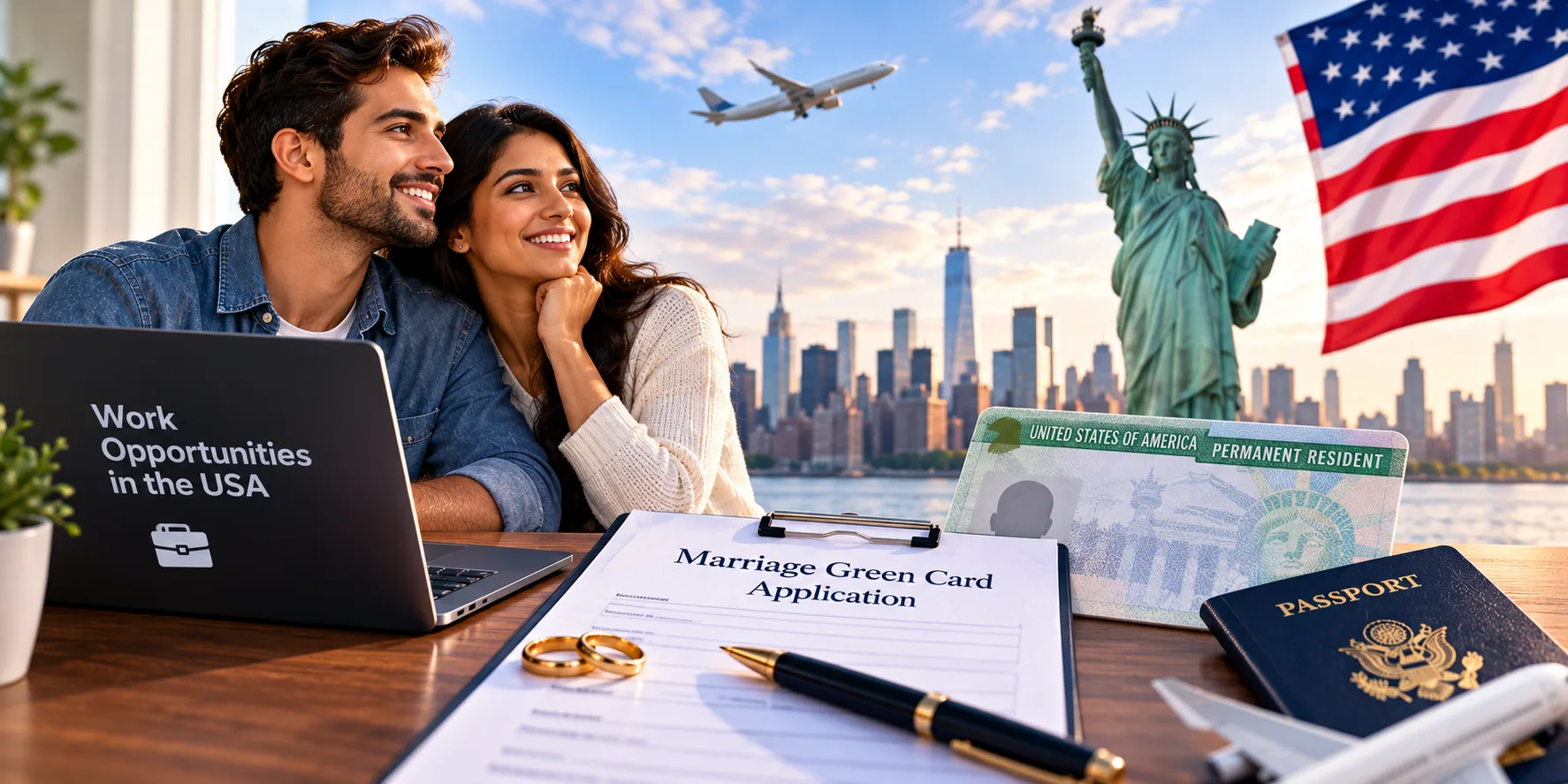 Can I Work While Waiting for a Green Card Through Marriage? 2026 Guide to Work Permits, Eligibility and Immigration Lawyers 1 % AYJ Solicitors Can I Work While Waiting for a Green Card Through Marriage 2026 Guide to Work Permits, Eligibility and Immigration Lawyers