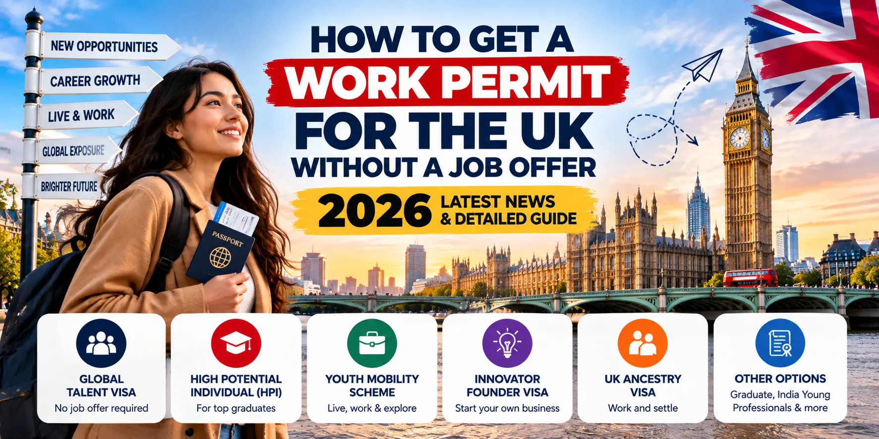 How to Get a Work Permit for the UK Without a Job Offer 1 % AYJ Solicitors How to Get a Work Permit for the UK Without a Job Offer