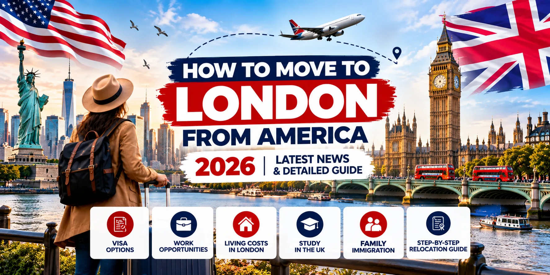 How to Move to London from America in 2026 Visa Options, Costs, Requirements and Planning Guide