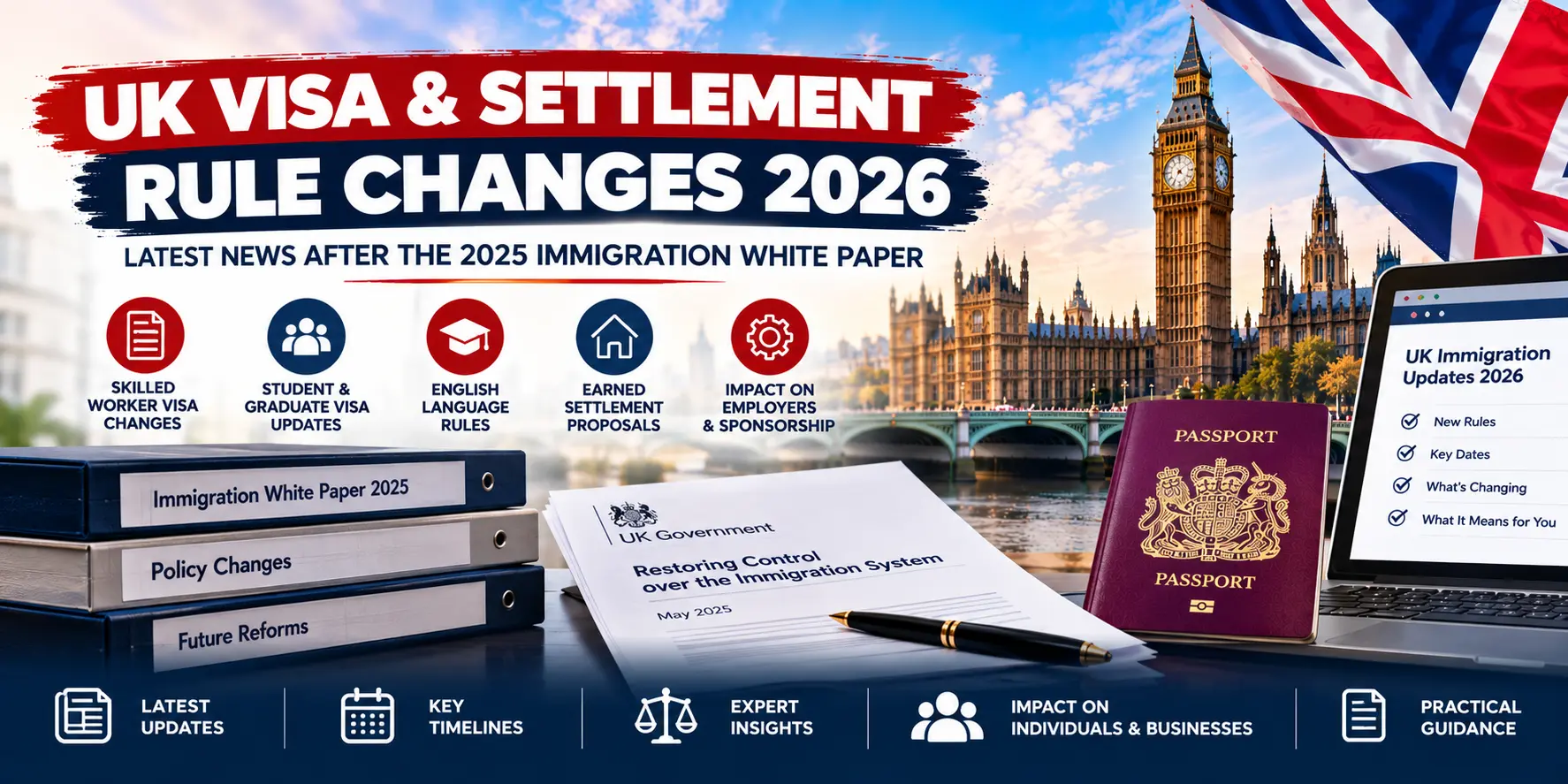 Changes to UK Visa and Settlement Rules After the 2025 Immigration White Paper: Latest News Update and Detailed Guide 2026